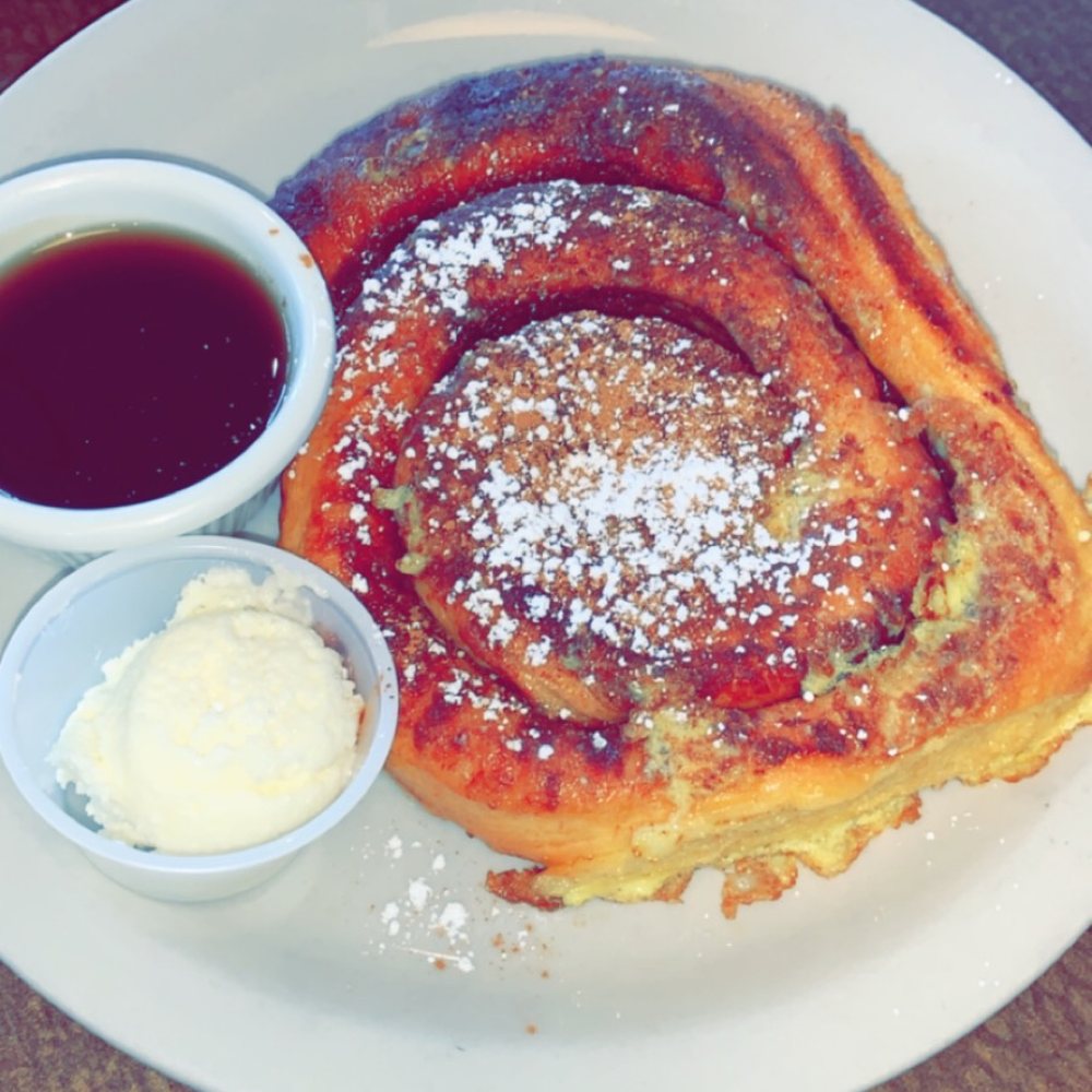 Bill's Cafe - Cinnamon Roll French Toast - Breakfast & Brunch Near Me - San Jose, California Bill's Cafe - Cinnamon Roll French Toast - Breakfast & Brunch Near Me - San Jose, California