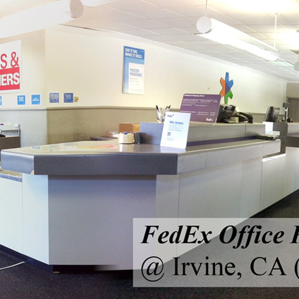 FedEx Office Ship Center - Shop Layout - Shipping Centers Near Me - Irvine, California FedEx Office Ship Center - Shop Layout - Shipping Centers Near Me - Irvine, California