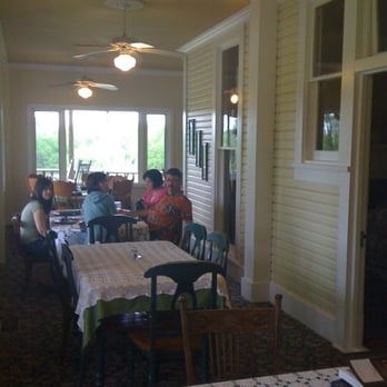The Haven River Inn - The breakfast area is beautiful and wraps all around the front of the Inn. - Bed & Breakfast Near Me - Comfort, Texas