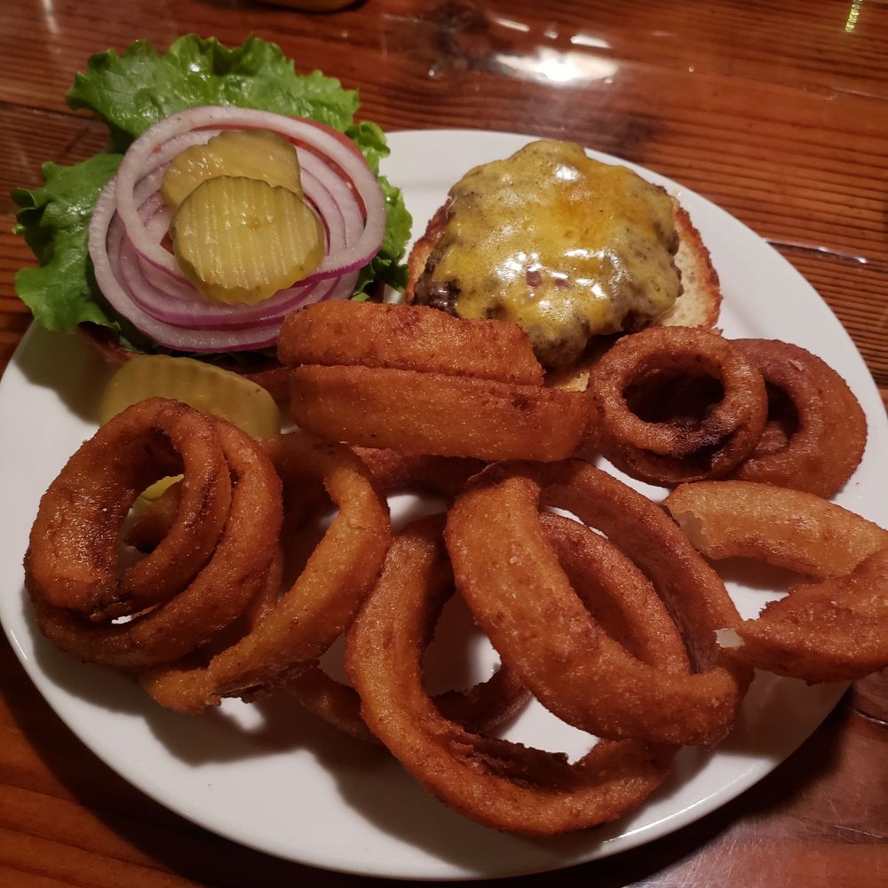 Old Saloon - Bison Burger - Bars Near Me - Emigrant, Montana