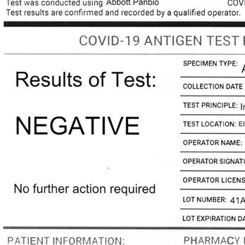 Ellesmere Healthcare Centre - A section of my antigen test. The report is clear and professional. A negative is truly a positive. - Medical Centers Near Me - Toronto, Ontario Ellesmere Healthcare Centre - A section of my antigen test. The report is clear and professional. A negative is truly a positive. - Medical Centers Near Me - Toronto, Ontario