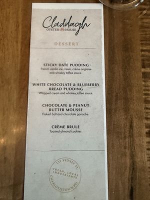 Menu photo 5 Claddagh Oyster House Charlottetown, PE Menu photo 5 Claddagh Oyster House Charlottetown, PE