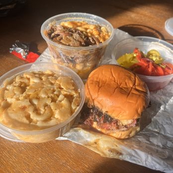 Bar-Q - Pulled Pork Sandwich, Loaded Smack Bowl - Southern Near Me - Richmond, Virginia Bar-Q - Pulled Pork Sandwich, Loaded Smack Bowl - Southern Near Me - Richmond, Virginia