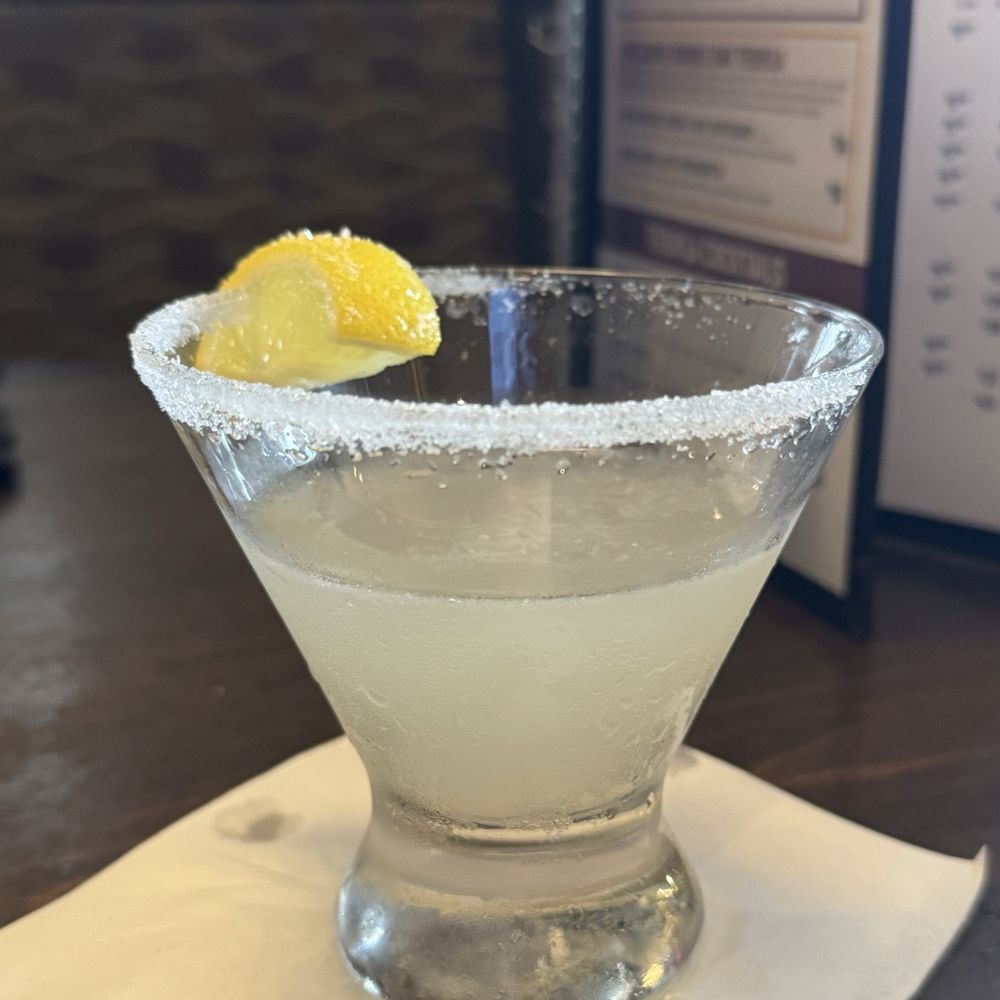 Lemon drop martini