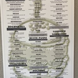 Aroma Bistro - Lunch Menu