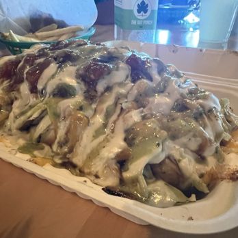 Black Leaf Vegan - Vegan Loaded Nachos - Vegan Near Me - Indianapolis, Indiana