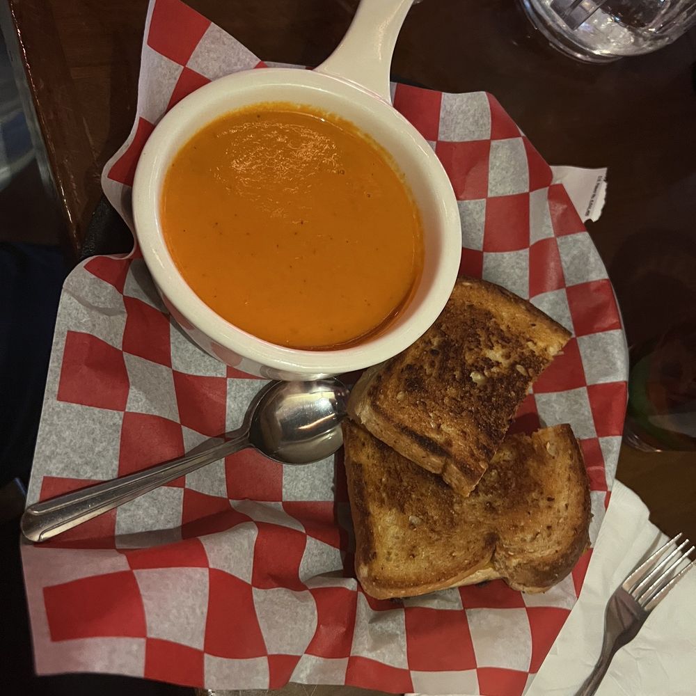 Mango's Mountain Grill - Tomato basil soup and grilled cheese - Bars Near Me - Red Cliff, Colorado