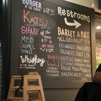 Stack 571 Burger and Whiskey Bar - Specials board - American Near Me - Vancouver, Washington Stack 571 Burger and Whiskey Bar - Specials board - American Near Me - Vancouver, Washington