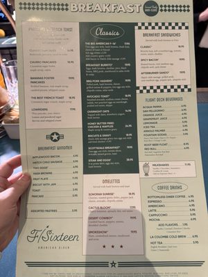 Menu photo 2 F/Sixteen Scottsdale, AZ Menu photo 2 F/Sixteen Scottsdale, AZ