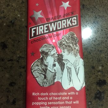 Trader Joe's - What if a chocolate bar and a bag of Pop Rocks had a baby? Yeah, it just happened. - Grocery Near Me - Campbell, California Trader Joe's - What if a chocolate bar and a bag of Pop Rocks had a baby? Yeah, it just happened. - Grocery Near Me - Campbell, California