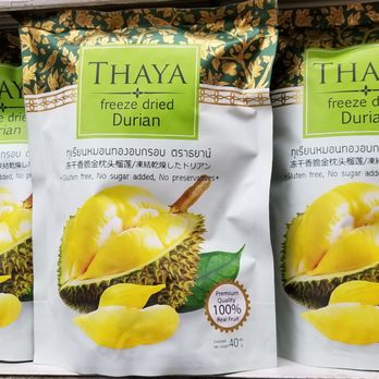 Bangluck Market - THAYA freeze dried Durian - International Grocery Near Me - Los Angeles, California