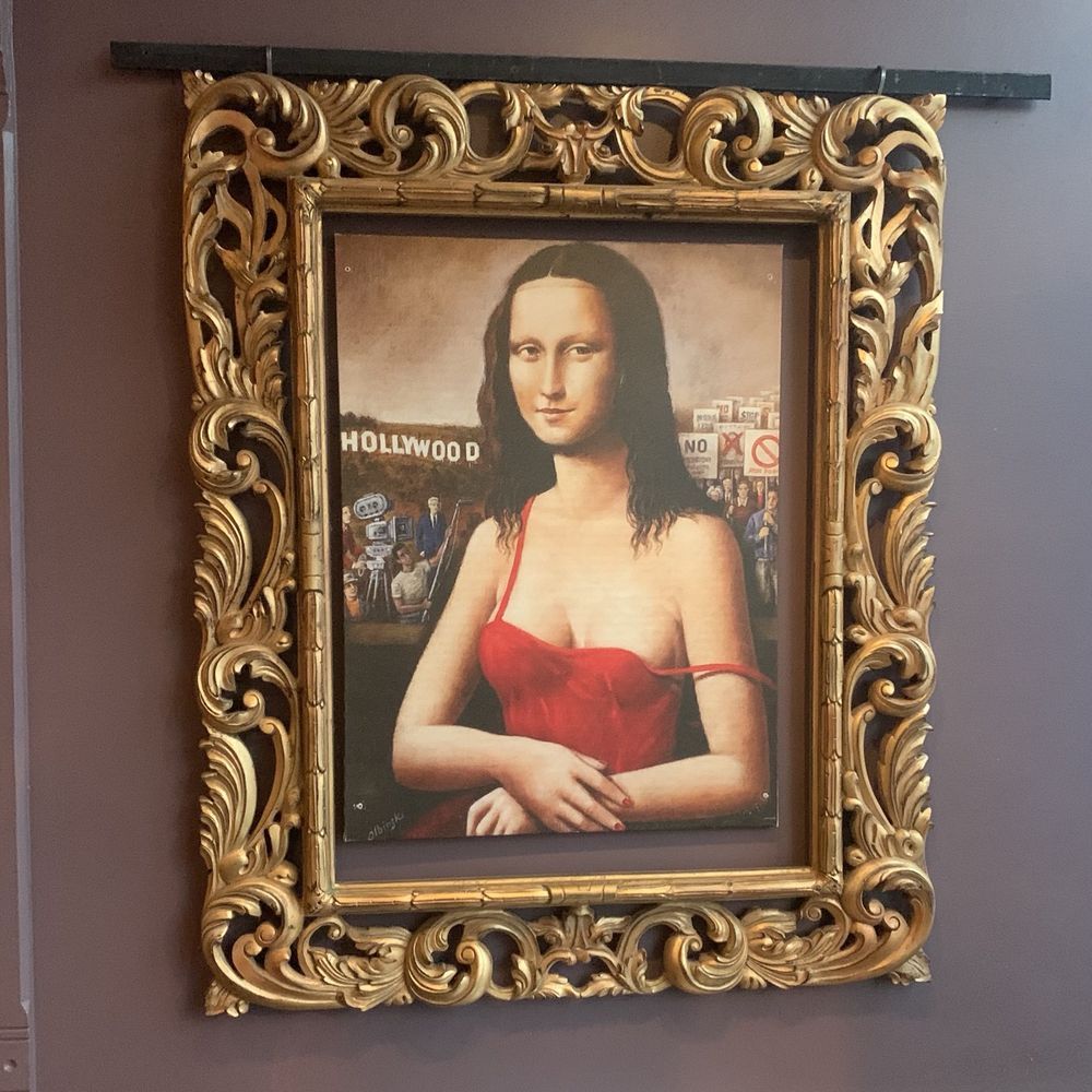 "Marilyn" Mona Lisa! "Marilyn" Mona Lisa!