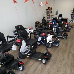 Mobility Plus Boise - Selection of scooters and power wheelchairs from Golden and Pride
