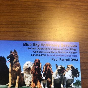 Blue Sky Veterinary Services - Veterinarians Near Me - San Diego, California