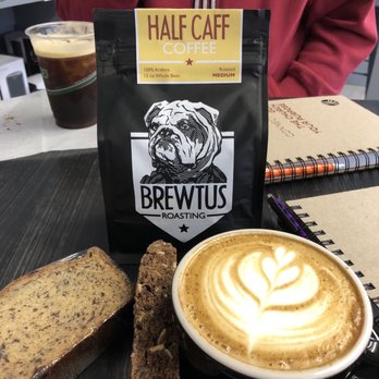 Brewtus Roasting - Delicious biscotti, banana bread and latte. - Coffee Roasteries Near Me - Delmar, New York