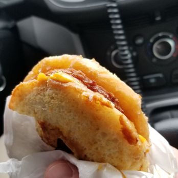 Delicious Donuts - Aiden's Sandwich on a glazed doughnut! - Donuts Near Me - Portland, Oregon Delicious Donuts - Aiden's Sandwich on a glazed doughnut! - Donuts Near Me - Portland, Oregon