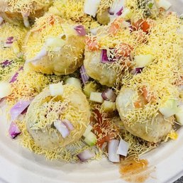 Dahi puri Dahi puri