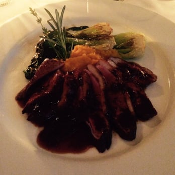 Paci Restaurant - Long Island duck w cherry reduction - Italian Near Me - Southport, Connecticut Paci Restaurant - Long Island duck w cherry reduction - Italian Near Me - Southport, Connecticut