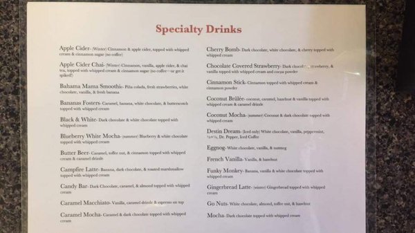 Menu photo 8 Main Brew Coffee Fort Walton Beach, FL Menu photo 8 Main Brew Coffee Fort Walton Beach, FL