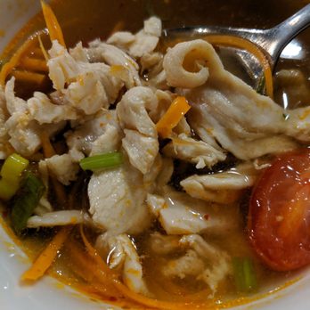 Thai Spice - Tom yum soup with chicken - Thai Near Me - Hendersonville, North Carolina Thai Spice - Tom yum soup with chicken - Thai Near Me - Hendersonville, North Carolina