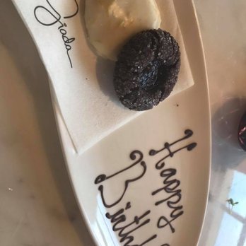 GIADA - Birthday Treat! - Italian Near Me - Las Vegas, Nevada
