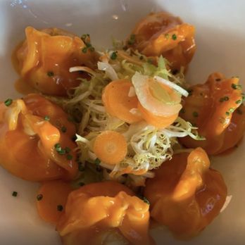 The Odeon - Buffalo Chicken Dumplings - New American Near Me - New York, New York The Odeon - Buffalo Chicken Dumplings - New American Near Me - New York, New York