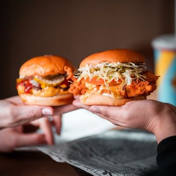 Fatburger - other options available including vegan - Burgers Near Me - Courtenay, British Columbia