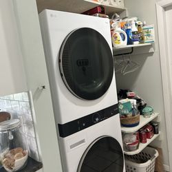 The unit set up in my small laundry area!