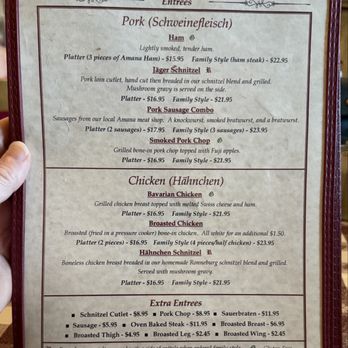 Ronneburg Restaurant - Menu - August 2025 - German Near Me - Amana, Iowa Ronneburg Restaurant - Menu - August 2025 - German Near Me - Amana, Iowa