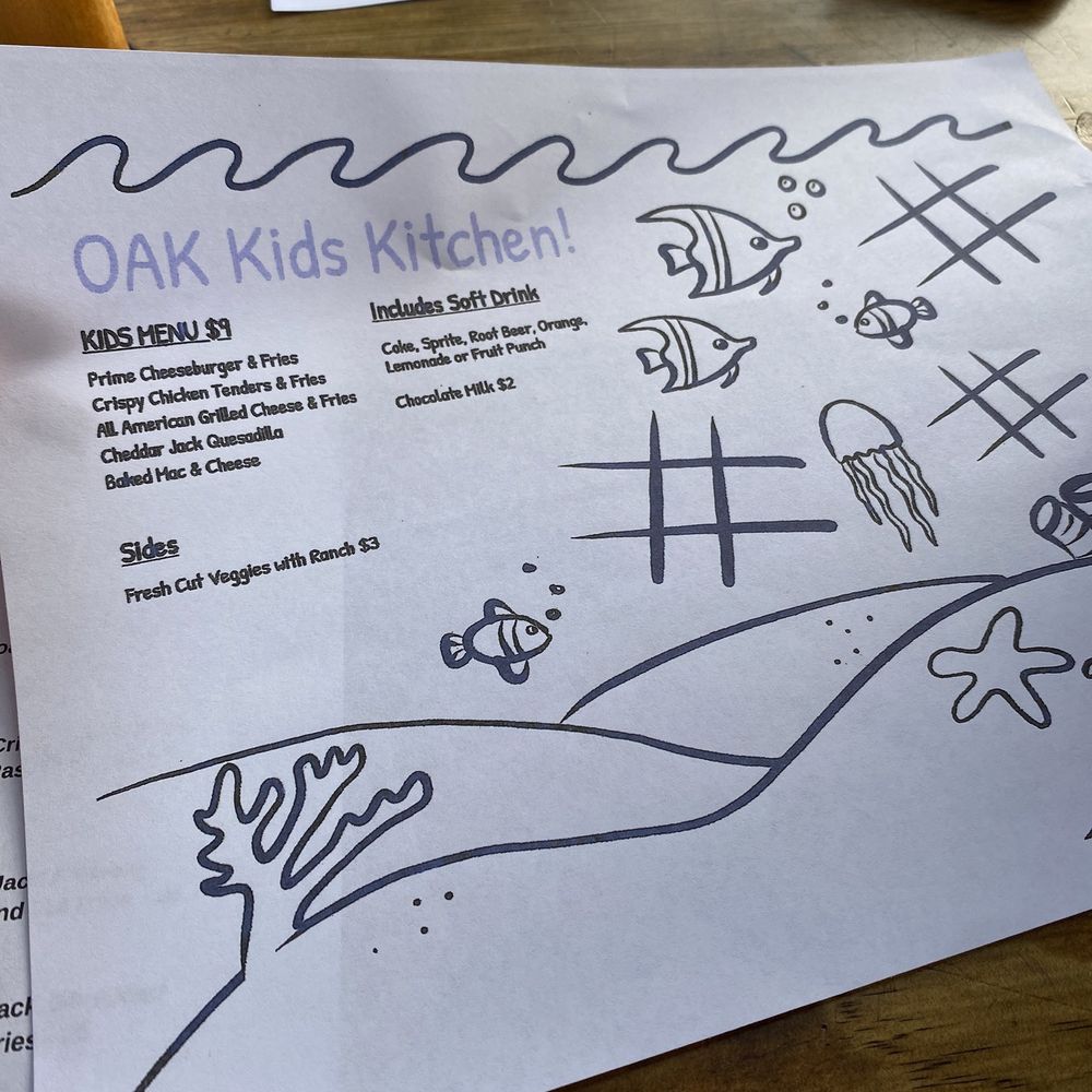OAK at The Glen - Kids' menu - Bars Near Me - Glenview, Illinois OAK at The Glen - Kids' menu - Bars Near Me - Glenview, Illinois