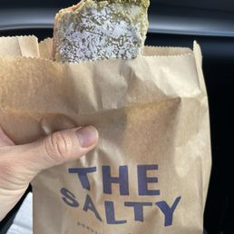 Pistachio cannoli donut. Pistachio cannoli donut.
