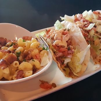Applebee's Grill + Bar - Fish tacos with a side of 4 cheese mac & cheese - Sports Bars Near Me - Ajax, Ontario Applebee's Grill + Bar - Fish tacos with a side of 4 cheese mac & cheese - Sports Bars Near Me - Ajax, Ontario