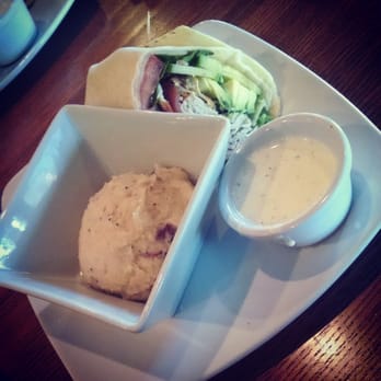 Champps - Victor, NY - Usually I split the chicken ranch wrap with my mom and we're still so full. Side note- the mash potatoes are amazing. - New American Near Me - Victor, New York
