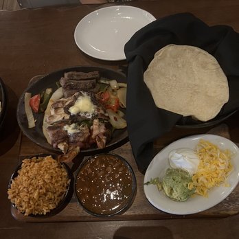Uncle Julio's - The Guadalajara- steak, chicken, and shrimp comes with beans and rice. My favorite. - Mexican Near Me - Durham, North Carolina