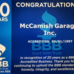 McCamish Garage Auto & Truck Repair