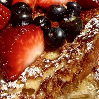 Fratelli Cafe - April 1, 2026 | Brunch w/friend | Signature Croissant French Toast | - Coffee & Tea Near Me - Marina Del Rey, California