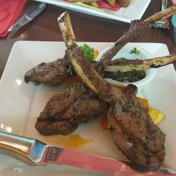Cascal - Lamb Chops ($23) were super tender, with delicious chimichurri and potatoes, and a price tag to scoff at. - Tapas Bars Near Me - Mountain View, California