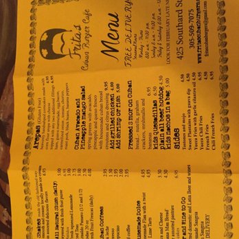 Frita's - Cuban Near Me - Key West, Florida