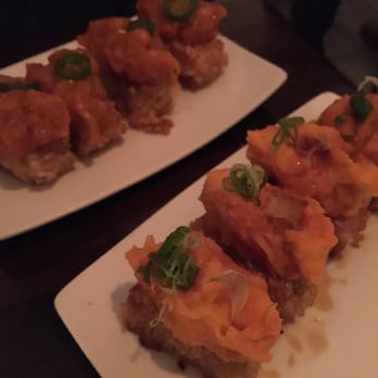 Rice - Spicy tuna and sweet potato on crispy rice - Japanese Near Me - Manhattan Beach, California