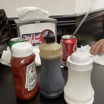 The Codfather - Salt Malt Vinegar so cute and ketchup - Fish & Chips Near Me - Henderson, Nevada The Codfather - Salt Malt Vinegar so cute and ketchup - Fish & Chips Near Me - Henderson, Nevada
