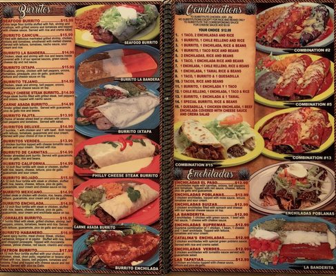 Menu photo 2 Los Corrales Authentic Mexican Restaurant Wisconsin Dells, WI