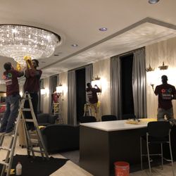 All Bright Services - Antique chandelier restoration