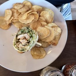 Chicken Cesar wrap