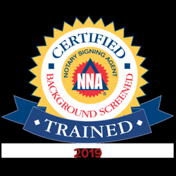 ELH Document Services - A member of the National Notary Association; I have completed their training course and an extensive background screening.