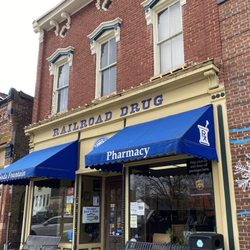 The Railroad Drug & Old Time Soda Fountain - Store front