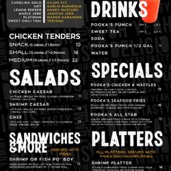 Pooka's Kitchen - Menu