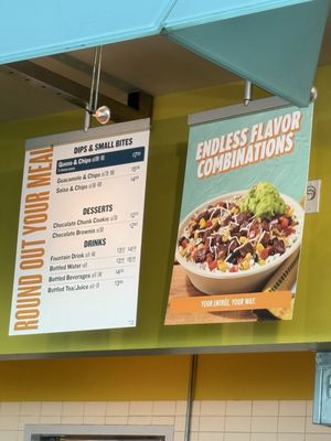 Menu photo 1 QDOBA Mexican Eats San Diego, CA