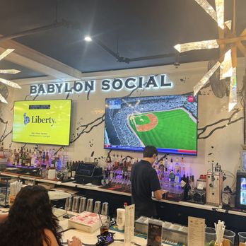 Babylon Social - Bar area - Pop-Up Restaurants Near Me - Babylon, New York