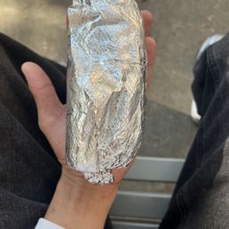 Burrito-to-hand comparison