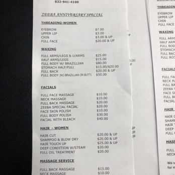 Zeeba's Salon - Prices - Hair Salons Near Me - Houston, Texas Zeeba's Salon - Prices - Hair Salons Near Me - Houston, Texas